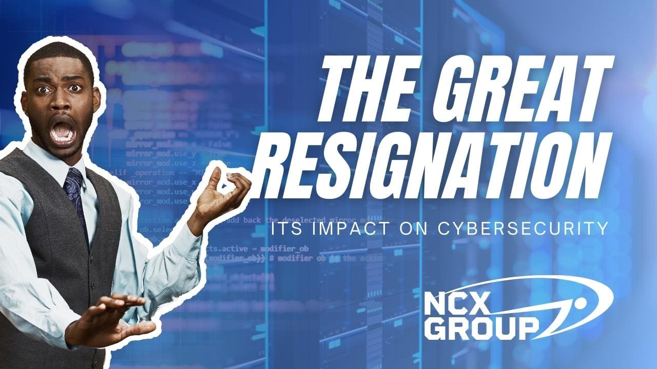 The Great Resignation's impact on cybersecurity - business cyber resiliency - how to achieve cyber readiness - cyber ready consulting 1