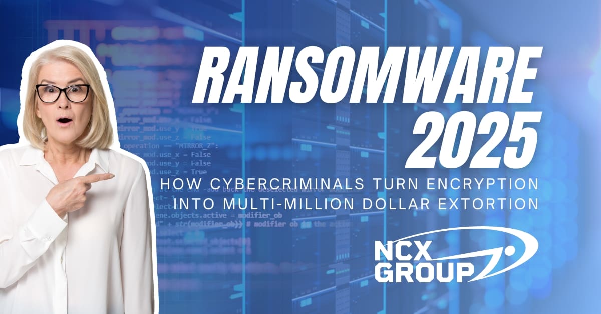 Ransomware 2025 How Cybercriminals Turn Encryption into Multi-Million Dollar Extortion