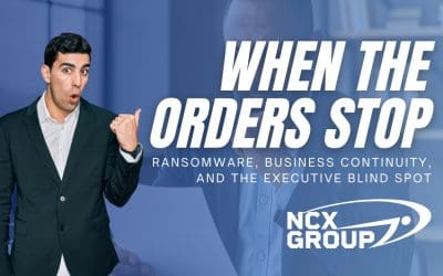 When the Orders Stop: Ransomware, Business Continuity, and the Executive Blind Spot