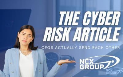This Is the Cyber Risk Article CEOs Actually Send Each Other